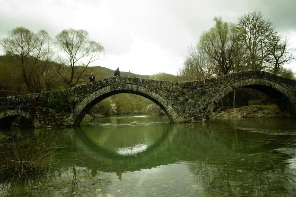 הוילה Βίτσα Πετρόκτιστο Αρχοντικό "Ιόλη" Με Θέα Ζαγόρι מראה חיצוני תמונה